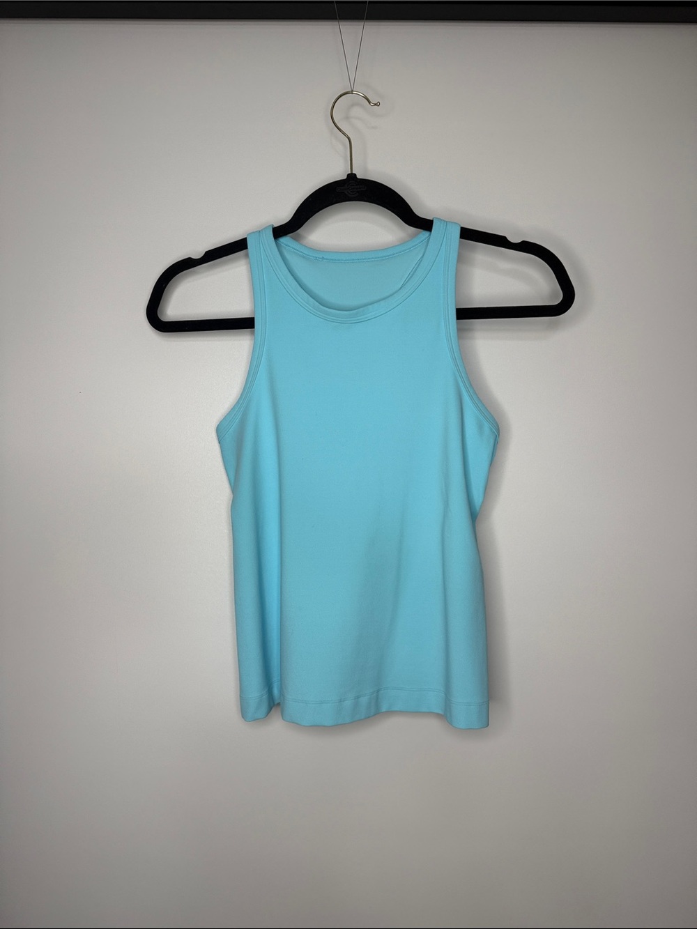 Lululemon Align Waist-Length Racerback Tank Top Cyan Blue